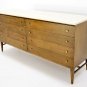 Paul McCobb Marble Top Calvin Group Dresser Mid Century Modern as is