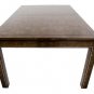 Mid Century Modern Burl Wood Dining Table 2 Extensions Mastercraft Baughman era
