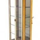 Brass Glass Modern Showcase Display Cabinet Mastercraft