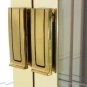 Brass Glass Modern Showcase Display Cabinet Mastercraft