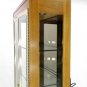 Brass Glass Modern Showcase Display Cabinet Mastercraft