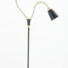 Mid Century Modern Eames Era c.1960's Flexible Shaft Adjustable Floor Lamp