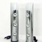 Pair of Mid Century Modern Chrome Table Lamps