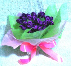 99 purple roses