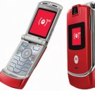 Motorola V3 Razr "Red" Mobile Cellular Phone (Unlocked)