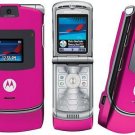 Motorola V3 Razr "Pink" Mobile Cellular Phone (Unlocked)