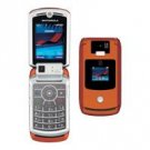 Motorola Razr V3x "Orange" Mobile Cellular Phone (Unlocked)