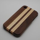 FreeShipping 10pcs/lot bamboo Case  For Iphone 4S / bamboo Iphone case (Eiffel Tower