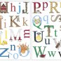 Alphabet Wall Decals - Removable Art Stickers for Kids Nursery Room Decor