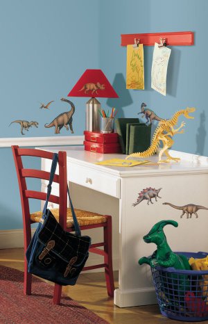 Dinosaurs Wall Decals - Removable Art Stickers for Boys Kids Room Decor