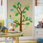 Dotted Tree Wall Decals - Removable Art Stickers for Kids Nursery Room Decor