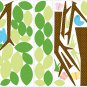 Dotted Tree Wall Decals - Removable Art Stickers for Kids Nursery Room Decor