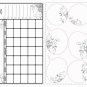Dry Erase Calendar Wall Decals - Removable Art Stickers Room Decor