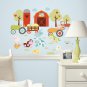 Happi Barnyard Wall Decals - Removable Art Stickers for Kids Nursery Room Decor