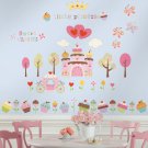 Happi Cupcake Land Wall Decals - Vinyl Art Stickers for Kids Nursery Room Dé cor