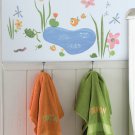 Hoppy Pond Wall Decals - Removable Art Stickers for Kids Nursery Room Decor