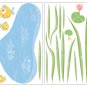 Hoppy Pond Wall Decals - Removable Art Stickers for Kids Nursery Room Decor