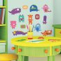 Monsters Wall Decals - Removable Art Stickers Room Decor