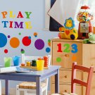 Colorful Numbers Wall Decals - Removable Art Stickers Room Decor