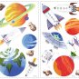 Outer Space Wall Decals - Removable Art Stickers Room Decor