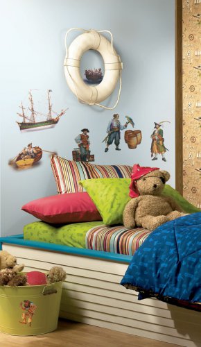 Pirates Wall Decals - Removable Art Stickers Room Decor