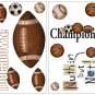 Play Ball Wall Decals - Removable Art Stickers Room Decor