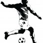 Soccer Player Giant Wall Decal - Art Stickers Room Decor