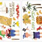 Treasure Hunt Wall Decals - Removable Art Stickers Boys Kids Room Decor
