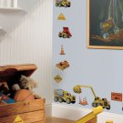 Under Construction Wall Decals - Removable Art Stickers Boys Kids Room Decor