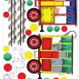 All Aboard! Trains Wall Decals MegaPack - Art Stickers Boys Kids Room Decor