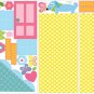 Build-a-House Wall Decals Megapack - Art Stickers for Girls Kids Room Decor