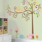 Scroll Tree Wall Decals MegaPack - Art Stickers for Kids Nursery Room Decor