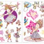 Fancy Nancy Wall Decals - Removable Art Stickers Room Decor
