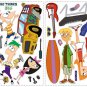 Phineas & Ferb Wall Decals - Removable Art Stickers Room Decor