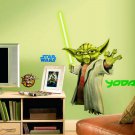 Yoda Glow in the Dark Star Wars Giant Wall Decal - Art Stickers Room Decor