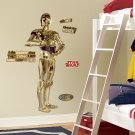 Classic C3PO - Star Wars Giant Wall Decal - Art Stickers Room Decor