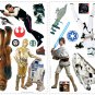 Classic Star Wars Wall Decals - Removable Art Stickers Room Decor