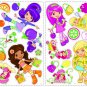 Strawberry Shortcake Wall Decals - Removable Art Stickers Room Decor