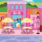 Barbie Prepasted Wall Mural 6' X 10.5'