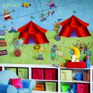 Big Top Circus Prepasted Wall Mural 6' x 10.5'