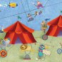 Big Top Circus Prepasted Wall Mural 6' x 10.5'