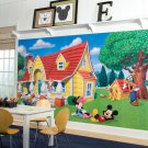 Mickey & Friends Prepasted Wall Mural 6' x 10.5'