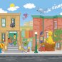 Sesame Street Prepasted Wall Mural 6' x 10.5'