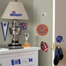 University of Memphis Wall Decals - Removable Art Stickers Room Decor