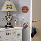 University of Michigan Wall Decals - Removable Art Stickers Room Decor