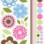 Growing Flowers Wall Decals - Removable Art Stickers Room Decor