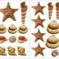 Sea Shells Wall Decals - Removable Art Stickers Room Decor