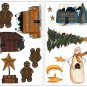 Country Holidays Wall Decals - Removable Art Stickers Room Decor
