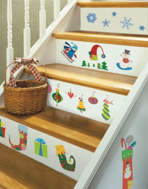 Let it Snow Wall Decals - Removable Art Stickers Room Decor