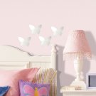 Butterfly Mirrors Wall Decals (4 pieces) - Art Stickers Room Decor